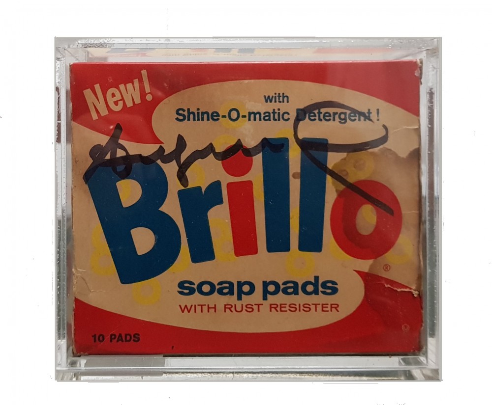 andy warhol: Brillo Box